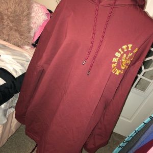 Fenty by Rihanna puma lace up hooded sweater